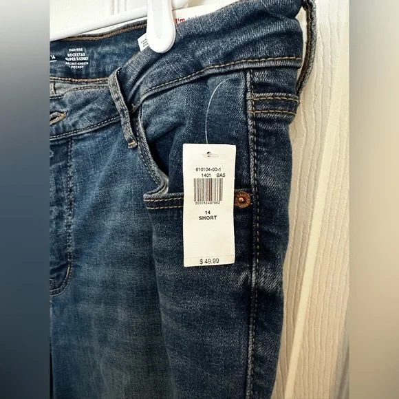 Old Navy High Rise Rockstar Super Skinny 14 Short Jeans - Picture 2 of 4